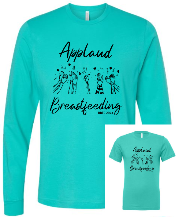 Applaud Breastfeeding 2023 Bella Canvas Brand