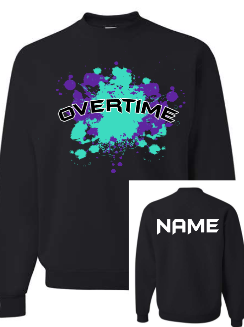 Overtime Basketball Color Splat (Adult)