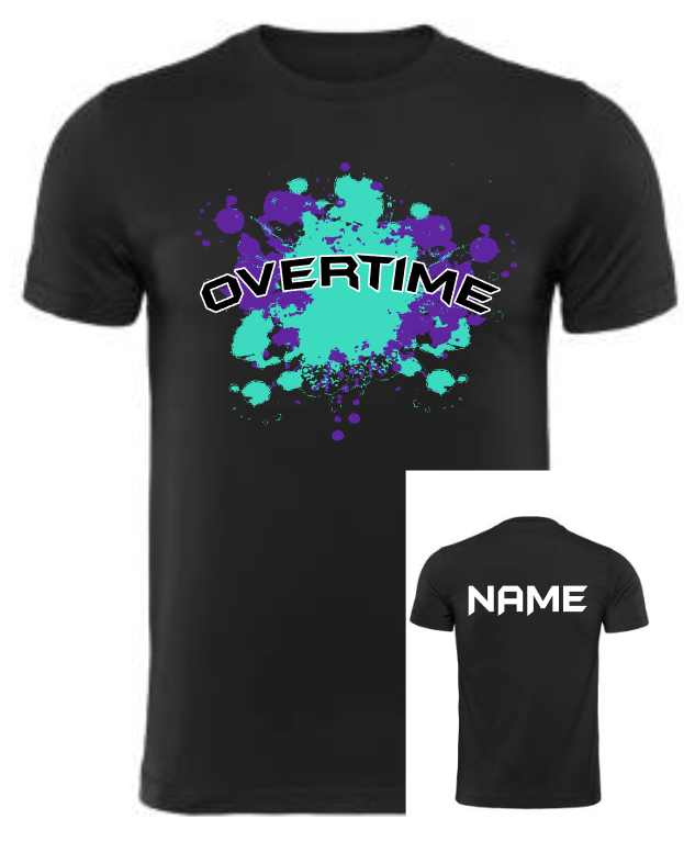 Overtime Basketball Color Splat (Adult)
