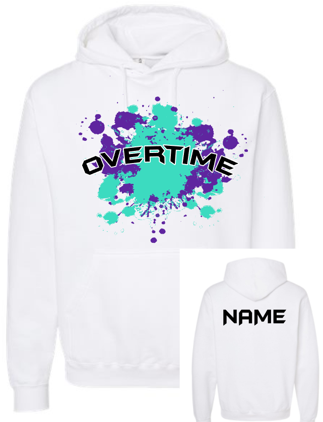 Overtime Basketball Color Splat (Adult)