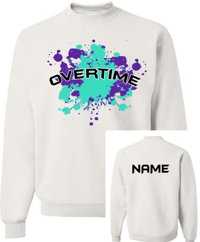Overtime Basketball Color Splat (Adult)