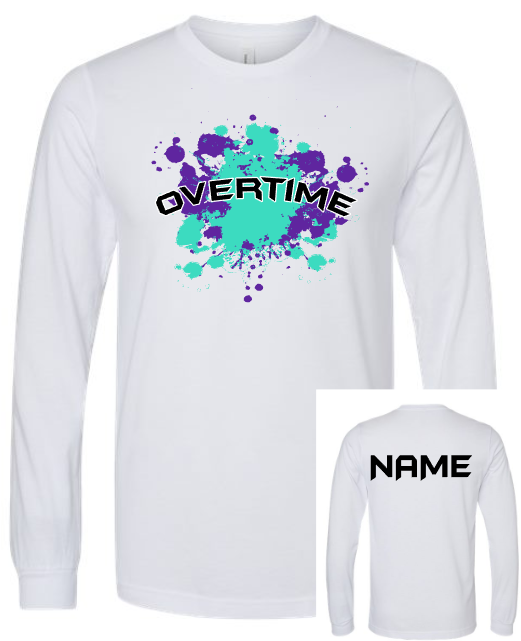 Overtime Basketball Color Splat (Adult)