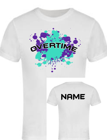 Overtime Basketball Color Splat (Adult)
