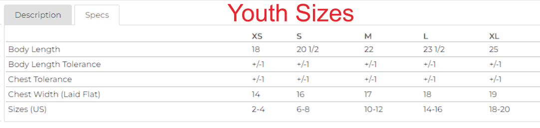 ECTKD 50/50 Blend Tee (Adult and Youth Sizes)