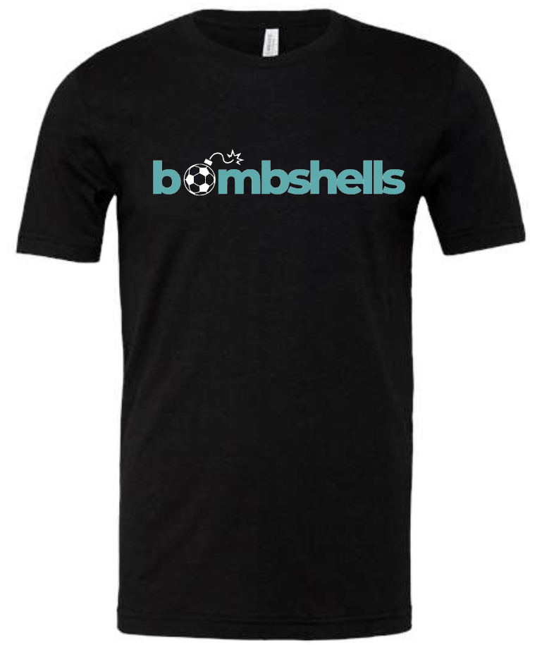 Bombshell Soccer Tee (Adult and Youth Sizes)
