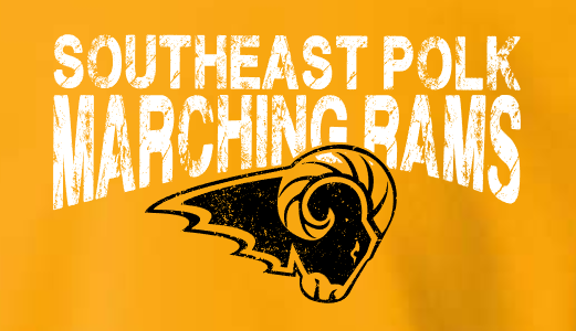 SEP Marching RAMS Crew Neck and Hoodie Sweatshirt (Adult Sizes)