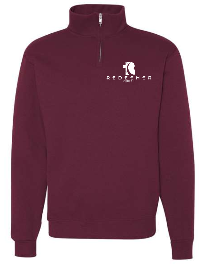 Redeemer Church 1/4 Zip Sweatshirt (adult sizes only)
