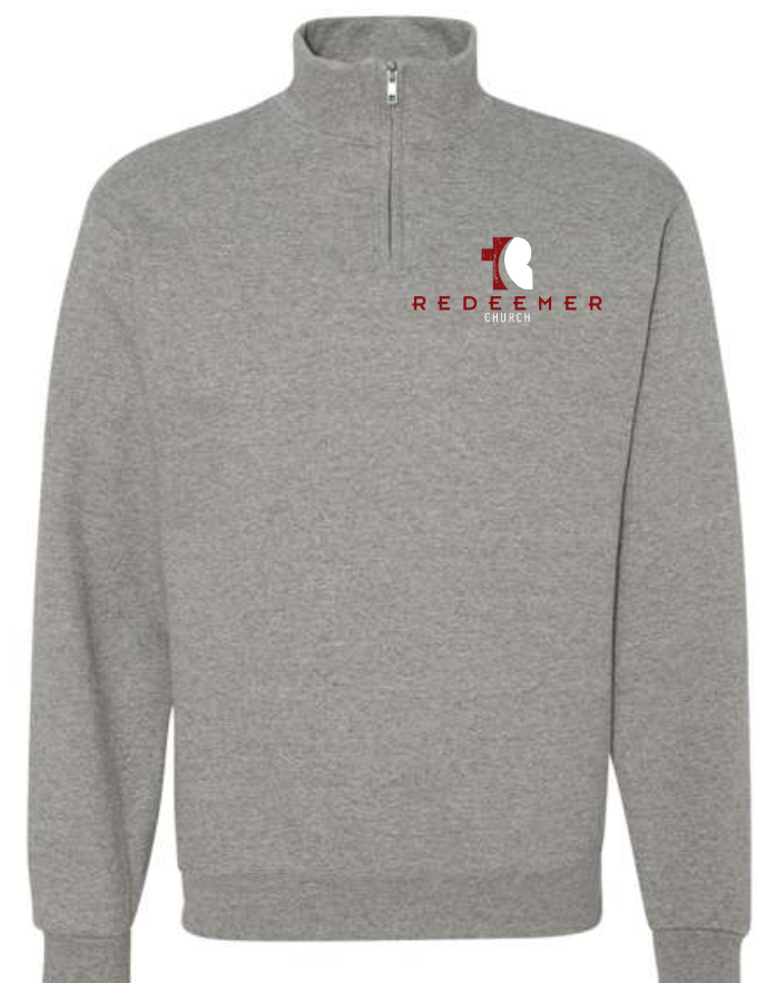 Redeemer Church 1/4 Zip Sweatshirt (adult sizes only)