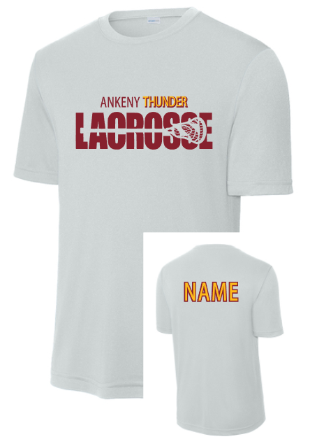 Ankeny Thunder Lacrosse Tee Cut out (YOUTH)