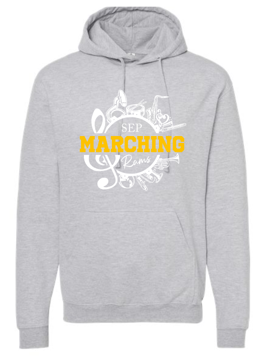SEP Marching RAMS Instruments Crew/Hoodie (ADULT and YOUTH sizing)