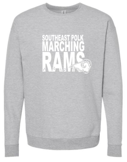 SEP Marching RAMS Music Note Crew/Hoodie (ADULT and YOUTH sizing)