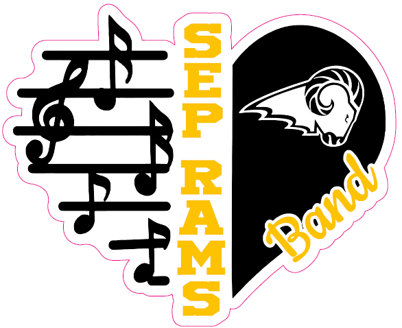 SEP Marching RAMS Bumper Stickers