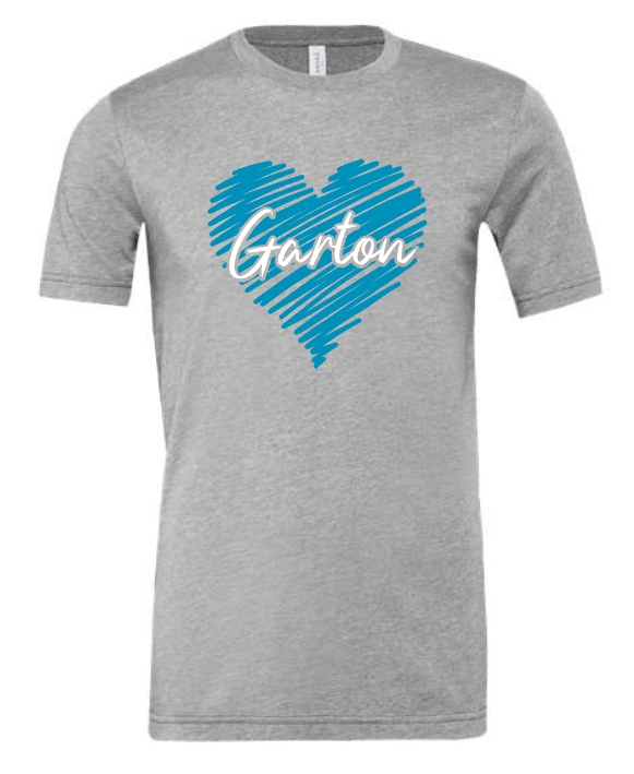 Garton Elementary Heart TEE (Adult and Youth)