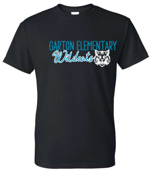 Garton Elementary Wildcats TEE (Adult and Youth)