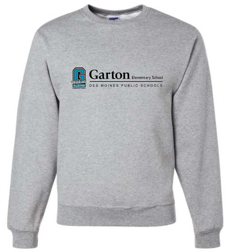 Garton Elementary Hoodie/Crew Sweatshirt (Adult and Youth)