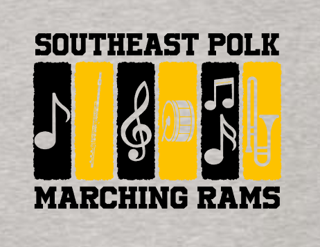 Color Block SEP Marching RAMS Tee and Long Sleeve (Adult Sizes)