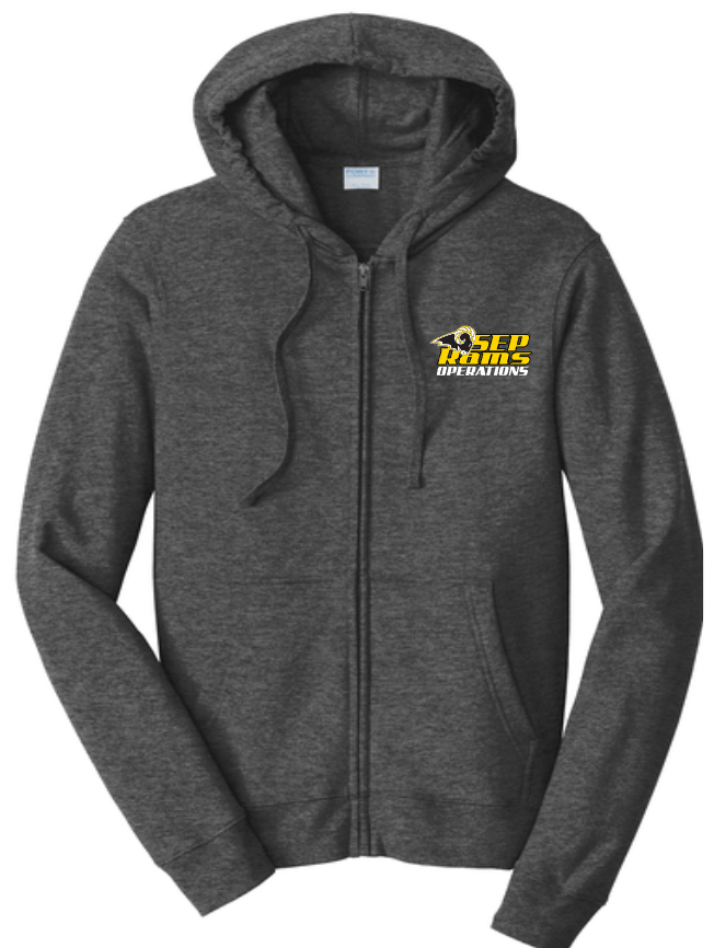 Employee OPERATIONS Hoodie Full Zip Jacket