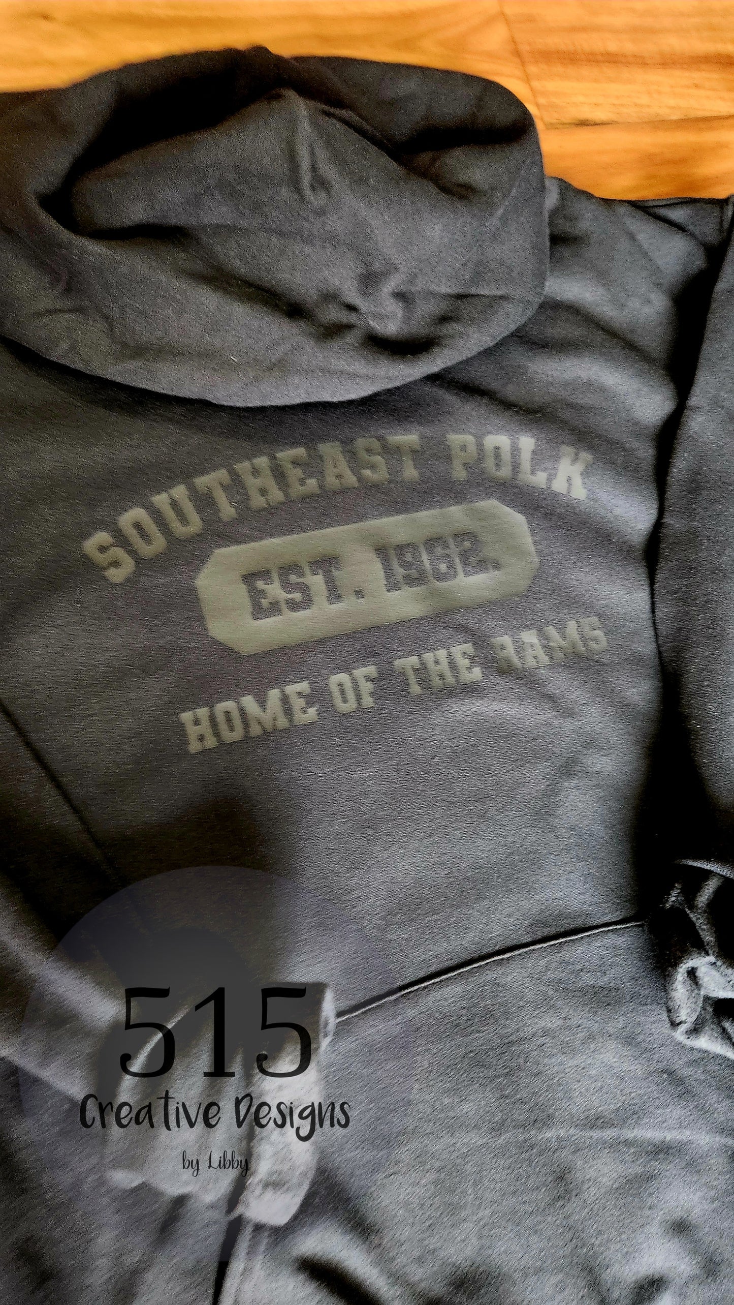 SEP Black on Black Crew/hoodie/tee (Adult and Youth)