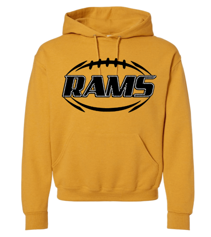 SEP Rams Football Hoodie Adult 515 Creative Designs