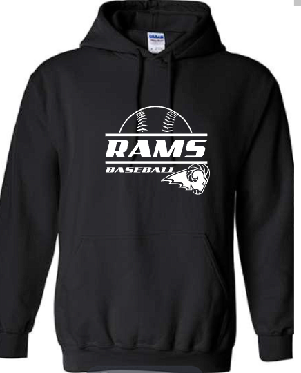SEP Rams BaseBall Tee/Crew/hoodie (Adult and Youth)