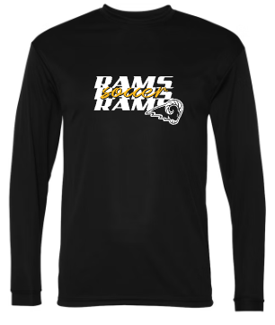 SEP RAMS Soccer RRR Tee/Crew/hoodie (Adult and Youth)