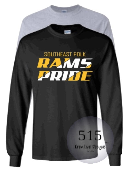SEP Rams Pride Tee/long sleeve (Adult and Youth)