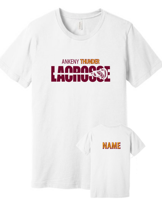 Ankeny Thunder Lacrosse Tee Cut out (Adult)