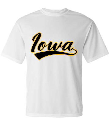 IA.USSSA Tee - Adult AND Youth Poly/Wicking