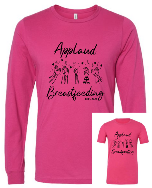 Applaud Breastfeeding 2023 Bella Canvas Brand