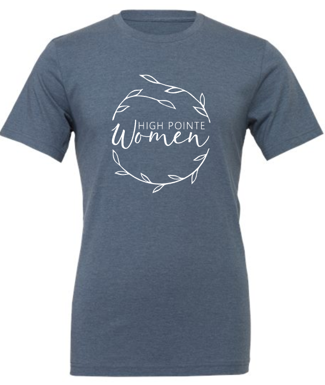 HPC Women's Ministry Short Sleeve Tee (ADULT sizes)     Multiple Color Options