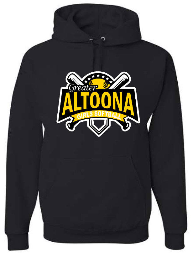 GAGSA Softball Tee Hoodie/Crew Sweatshirts ADULT