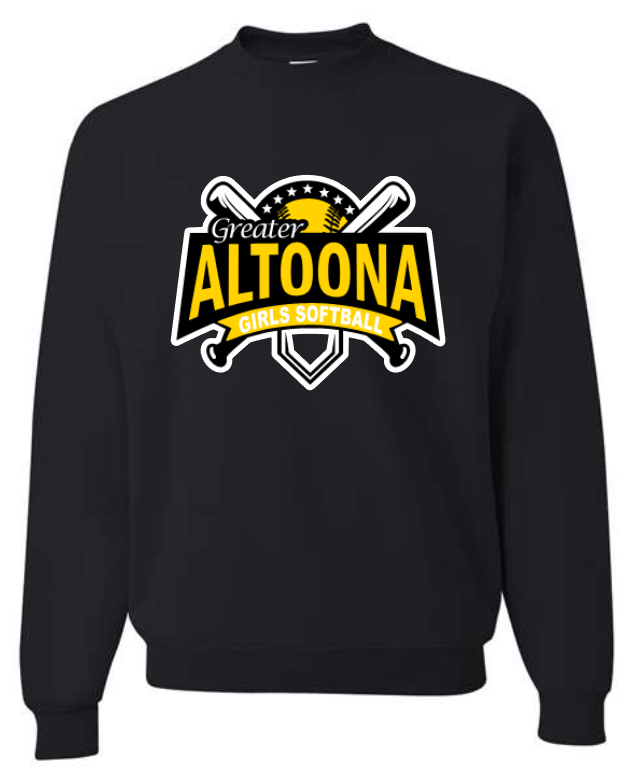GAGSA Softball Tee Hoodie/Crew Sweatshirts ADULT