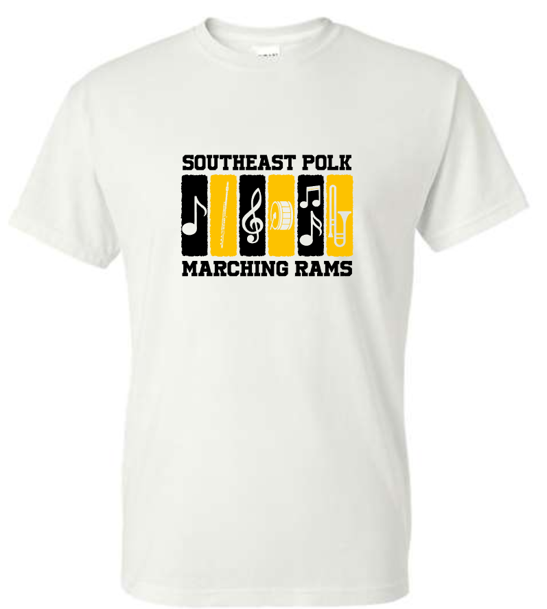 Color Block SEP Marching RAMS Tee and Long Sleeve (Adult Sizes)