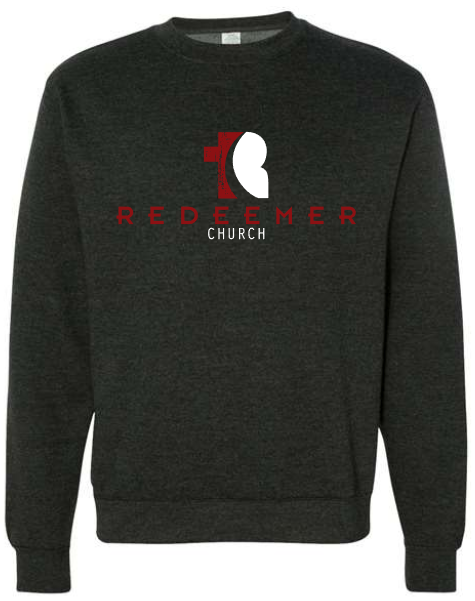 Redeemer Church Midweight Crew Neck (ADULT sizes)