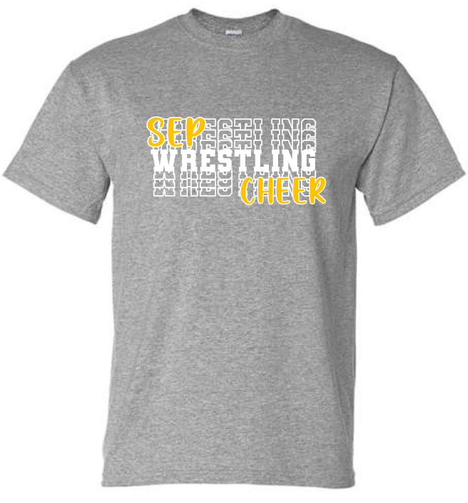 SEP Wrestling CHEER Apparel (tee/hoodie/crew)