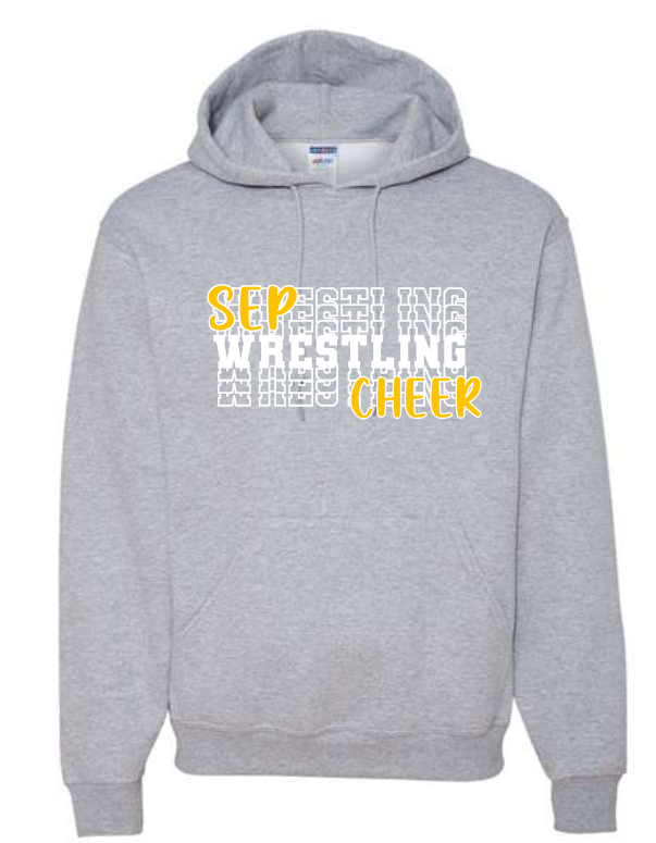 SEP Wrestling CHEER Apparel (tee/hoodie/crew)
