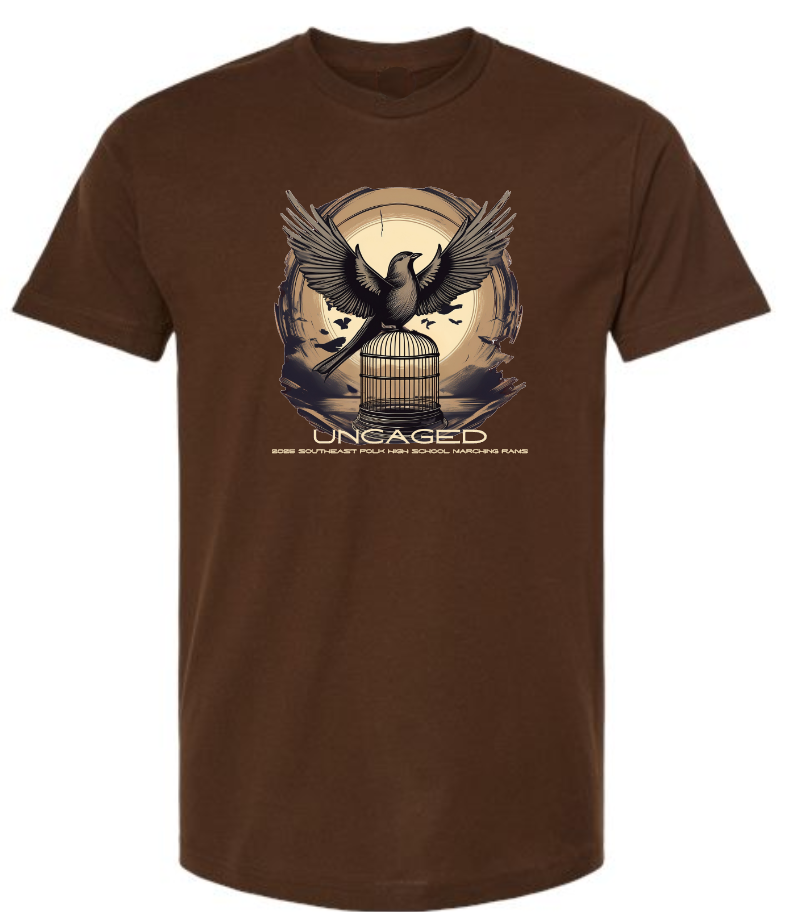 UNCAGED SEP Marching RAMS Tee (Adult and Youth Sizes)
