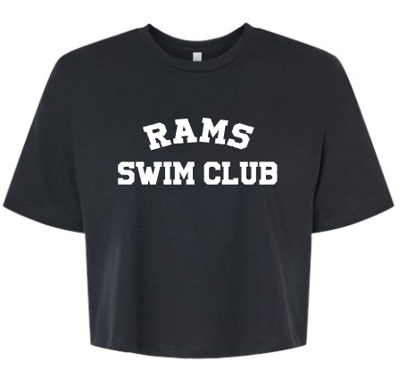 RAMS Swim Club Crop Tops (Adult Sizing)