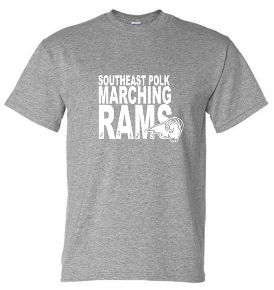 SEP Marching RAMS Music Note TEE (ADULT and YOUTH sizing)