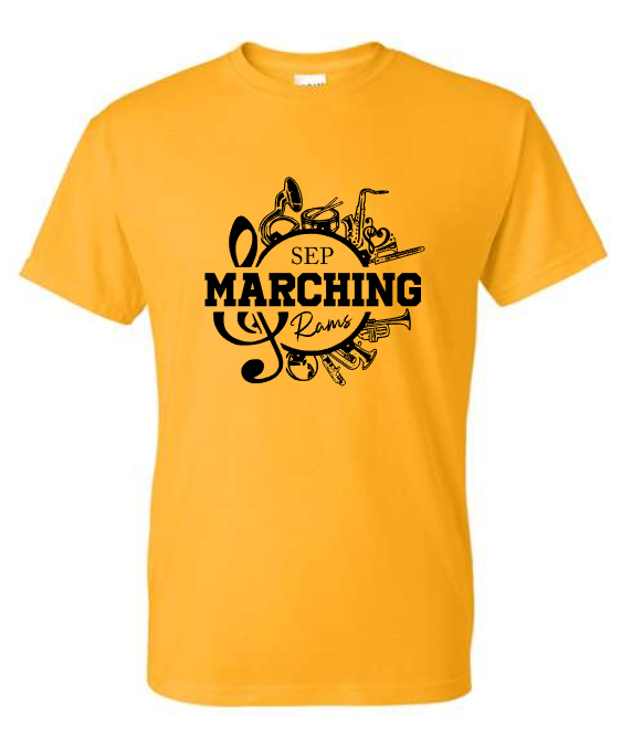SEP Marching RAMS Instruments TEE (ADULT and YOUTH sizing)