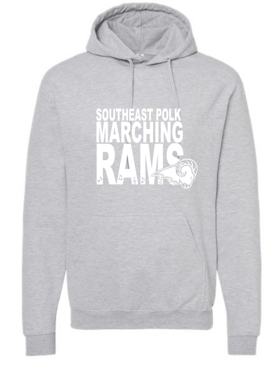 SEP Marching RAMS Music Note Crew/Hoodie (ADULT and YOUTH sizing)