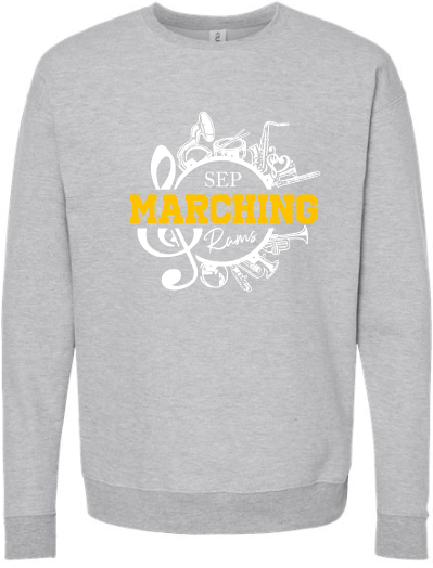 SEP Marching RAMS Instruments Crew/Hoodie (ADULT and YOUTH sizing)