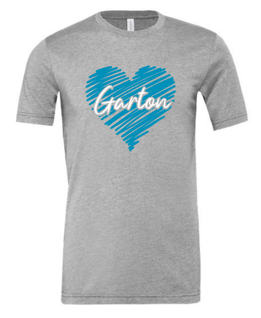 Garton Elementary Heart TEE (Adult and Youth)