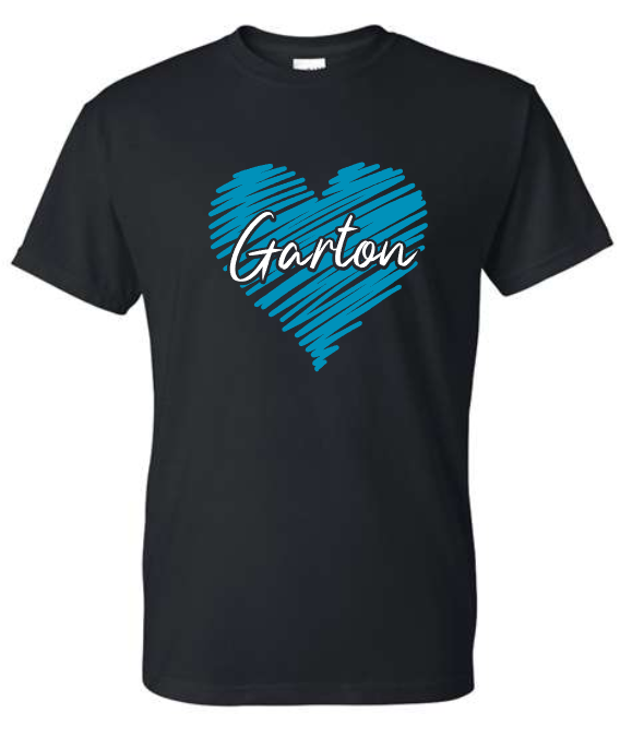 Garton Elementary Heart TEE (Adult and Youth)