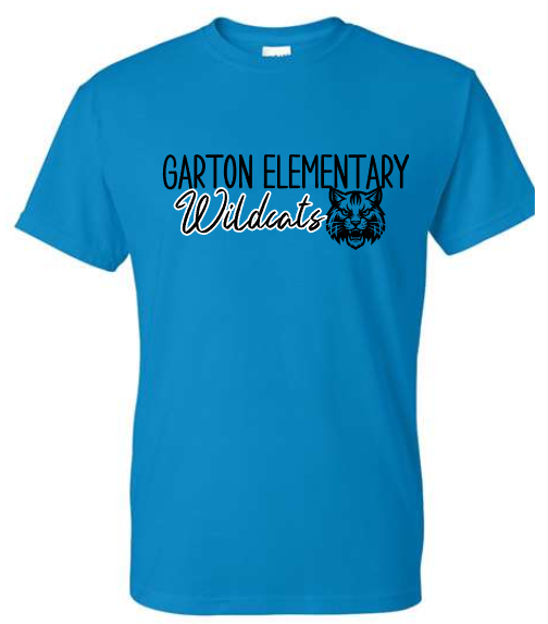 Garton Elementary Wildcats TEE (Adult and Youth)
