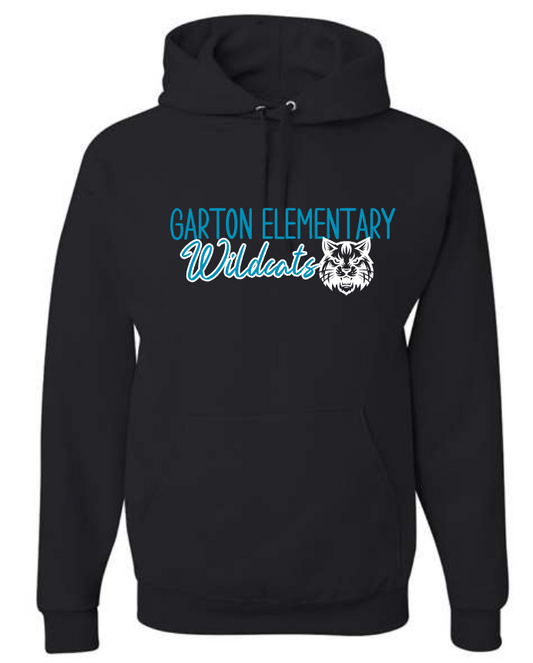 Garton Elementary Wildcats Hoodie/Crew Sweatshirt (Adult and Youth)