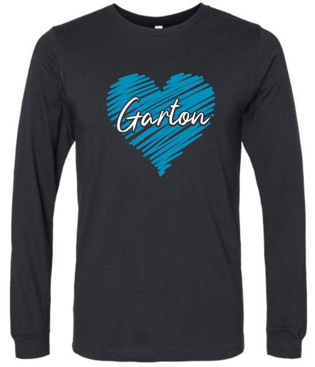 Garton Elementary LONG SLEEVE OPTIONS (Adult and Youth)