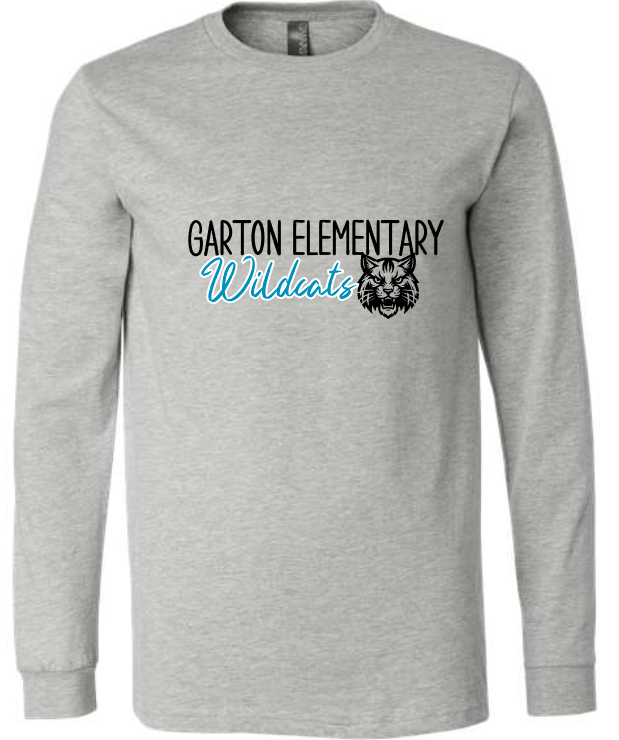 Garton Elementary LONG SLEEVE OPTIONS (Adult and Youth)