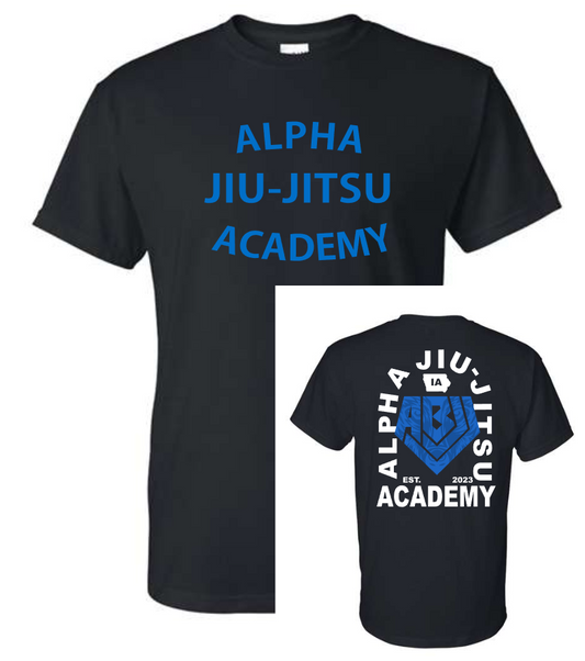 Alpha Jiu-Jitsu Academy Tee and Long Sleeve (Adult and Youth Sizing)