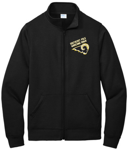 SEP Marching RAMS Core Fleece Full zip Sweatshirt (Adult Sizes)